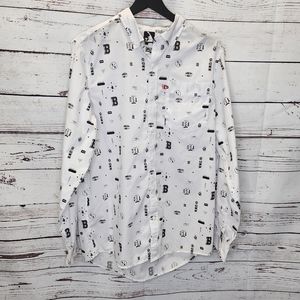 BROOKLYN'S OWN‎ BY ROCAWEAR BUTTON DOWN SHIRT Size Large